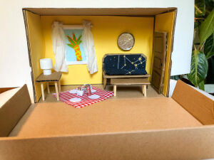 The finished diorama